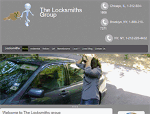 Tablet Screenshot of locksmithsgroup.com